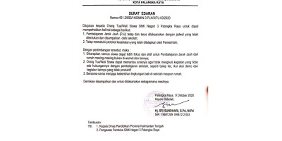 Surat Edaran PJJ