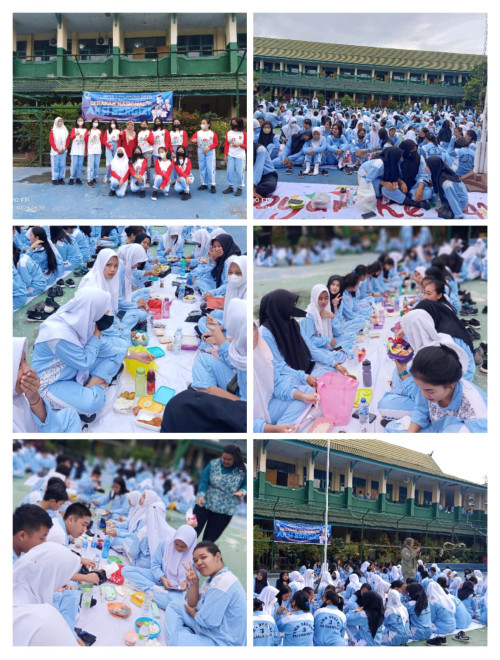Gerakan Nasional Aksi Bergizi SMKN 3 Palangka Raya