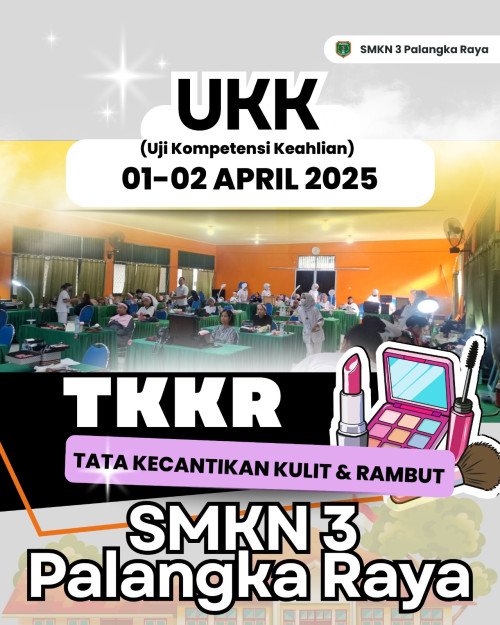 SMKN-3 PALANGKA RAYA LAKSANAKAN UKK TAHUN 2026, LIBATKAN DUDI SEBAGAI JURI PROFESIONAL