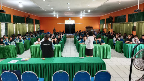 Universitas Terbuka Palangka Raya Laksanakan Sosialisasi Pendidikan Tinggi bagi Siswa Kelas XII