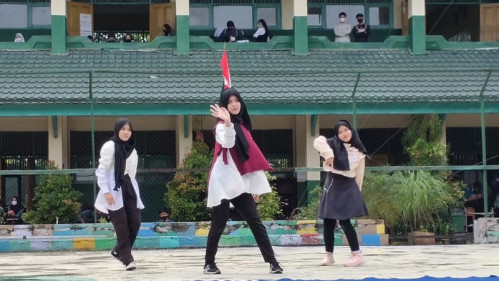 Keseruan Class Meeting di SMK Negeri 3 Palangka Raya