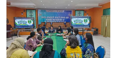 SMKN 3 Palangka Raya Melaksanakan Pendampingan Penyusunan Dokumen Relisensi LSP P1 Tahun 2026