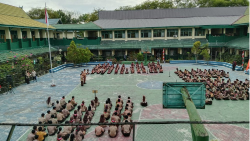 KEGIATAN PRAMUKA DI SMKN-3 PALANGKA RAYA