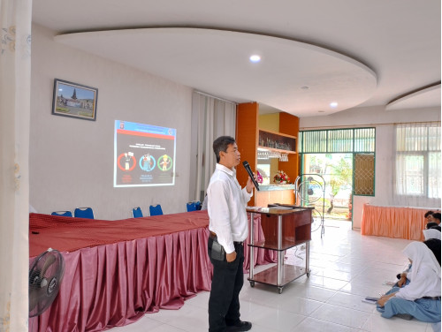 SOSIALISASI DIREKTORAT RESERSE NARKOBA POLDA KALIMANTAN TENGAH SMKN 3 PALANGKA RAYA