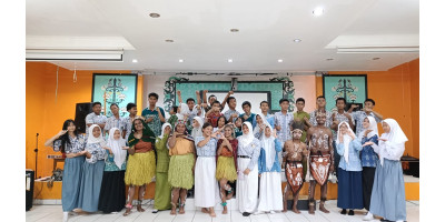 KEDATANGAN MAHASISWA PAPUA DI SMKN 3 PALANGKA RAYA