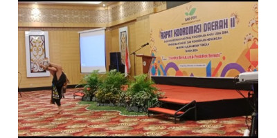 PENAMPILAN TARI DARI SISWA SMKN 3 PALANGKA RAYA 