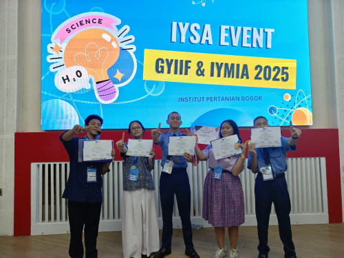 PESERTA DIDIK SMKN 3 PALANGKA RAYA PERAIH MENDALI EMAS GLOBAL YOUTH INVENTION AND INNOVATION FAIR 
