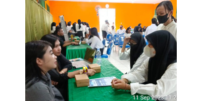 JOB FAIR 2023 di SMK Negeri 3 Palangka Raya berlangsung selama 2 hari