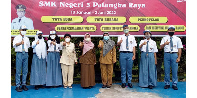 340 Siswa SMKN 3 Palangka Raya Jalani PKL 6 Bulan