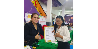 JOB FAIR DAN KARIR EXPO BERKAH SMK NEGERI 3 PALANGKA RAYA