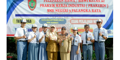 Pelepasan Praktik Kerja Lapangan Kelas XI Tahun 2020