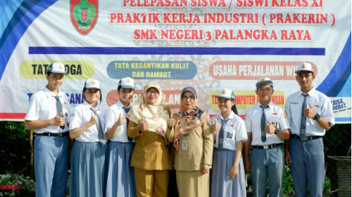 Pelepasan Praktik Kerja Lapangan Kelas XI Tahun 2020