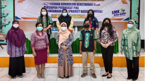 SMKN 3 Palangka Raya Perkuat Program Kemitraan Dunia Kerja