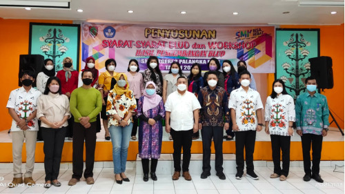 SMKN 3 Palangka Raya Gelar Sosialisasi dan Workshop Penyusunan Rancangan Pengembangan BLUD